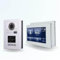 BT Security Portier interphone vidéo Modern 2 Fils - 1 Appartement - 2 écrans tactiles Smart 7 Blanc - avec Lecteur de Badge