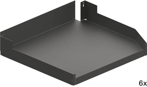 Peka Einhängetablar Set Liro 450-1900 Pleno-Maxi Boden Standard rechts anthrazit