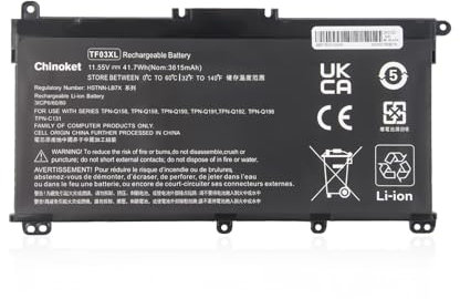 Chinoket TF03XL Laptop Akku für HP Pavilion X360 15-CD040WM 15-CC050WM 15-CC665CL 15-CD040WM 15-CC123CL 15-CC195CL 4M-CD0003DX 14-CD1055CL 14-CD1021LA 17-AR050WM 920070-855