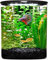 YISITONG Aquarium, Petit Aquarium 11L/3 gallons avec Filtre et éclairage LED (17 Couleurs au Choix), 360° Fish Tank pour Petits Poissons et Poissons Betta, la Maison, Le Bureau et Les Cadeaux
