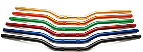 Accossato - Manubrio Superbike Alluminio, Nero Piega Bassa da 22 MM