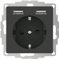 2USB inChargePRO USB AA Steckdose 12W 2.4A Anthrazit