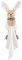 Chicco Häschchen Dou Dou Spielzeug, Schnuffeltuch Hase, weiches Velours Kaninchen geformt Puppet, Schmusetuch zum kuscheln, Babyspielzeug empfohlen ab Geburt, neutrale Farbe, 0 Monate plus
