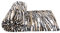 CB Home & Style Fleecedecke Decke 130 x 170 cm Kuscheldecke (Tiger)