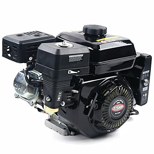 Motor de gasolina de 7,5 CV, 3600 rpm, motor de kart, motor de accionamiento de 4 tiempos, motor de repuesto, motor de arranque eléctrico, motor de gas de repuesto, 212 ccm
