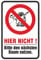 Schild 20 x 30 cm Hundepipi Hunde pinkeln pullern verboten 3mm Aluverbund
