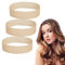 SYEYCW 3 Stück Silikon Perückenband Stirnband, Nahtlose Rutschfestes Perückengriff, Unisex Elastisch Perückengriffband, Soft Verstellbare Perücke Haarband, für Fixiert Damen und Herren Perücken