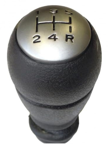 Pomo de palanca de cambios manual de 5 velocidades para Citroën Berlingo Peugeot Partner Monospace Partner Camionette Partner Camión – Pomo ergonómico compatible con una variedad de modelos