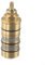 Zilimontt Thermostatic Valve Core,Brass Replacement Thermostatic Cartridge Shower Mixer Valve Bar Repair-Kit, Faucet Valve Core,Shower Temperature Control Valve