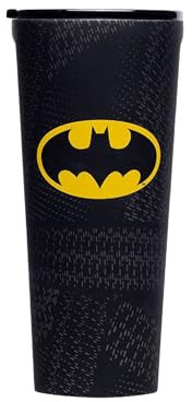 Corkcicle Warner Brothers Batman Classic Tasse à café isotherme avec couvercle, 710 ml, gobelet de voyage en acier inoxydable pour garder les boissons froides 9 heures et plus et chaudes 3 heures –