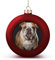 Weihnachtsbaumschmuck, englische Bulldogge, Weihnachtskugel-Dekorationsset, Weihnachtsbaumschmuck für Urlaubsdekoration