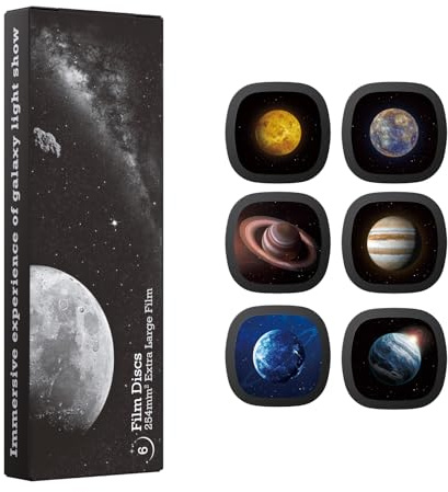 Ainael Galaxy Projector Disc, 5K Ultra HD Slides Discs for Galaxy Projector