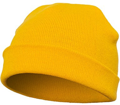 Flexfit Mütze Heavyweight Beanie, gold, one size