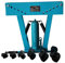 KATSU Hydraulic Pipe Bender 12 Ton Tube Bender with 6 Dies 1/2 - 2