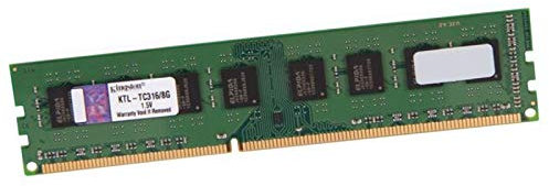 8Go RAM Kingston KTL-TC316/8G DIMM DDR3 PC3-12800U 1600Mhz 240-Pin 1.5v