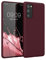 kwmobile Housse Compatible avec Samsung Galaxy S20 FE Coque - Housse de téléphone Protection Souple en Silicone - Rouge Fauve