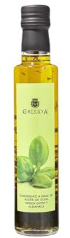 La Chinata Condimentos de Aceite de Oliva Virgen Extra (Pack de 3) (Albahaca)