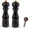 Peugeot Paris u'Select Salt & Pepper Mill Gift Set, Chocolate - With Wooden Spice Scoop (9 Inch)