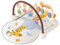TUMAMA Baby-Spielmatten, Bodenaktivität, Fitnessstudio, Geräusche, Lichter, Musik, Kick, hängende Rasseln, Krabbelmatte, weich, dick, Kleinkind, Neugeborene, Weihnachtsgeschenke