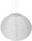 Solar Lampion weiß - Regenfeste Solarlampe - Hochzeit Fest & Gartenbeleuchtung - Laterne LED (Ø ca. 40 cm)