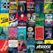 Re-marks Horror Books Collage Puzzle, 1,000-Piece Literary Jigsaw Puzzle for All Ages