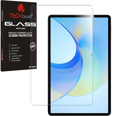 TECHGEAR for Honor Pad X9 11.5 Tempered Glass Screen Protector [9H Toughness] [HD Clarity] [Scratch-Resistant] [No-Bubble] GLASS Edition