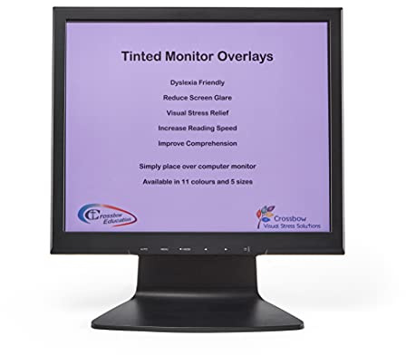 Crossbow Education: Monitor Overlay 17inch - Purple