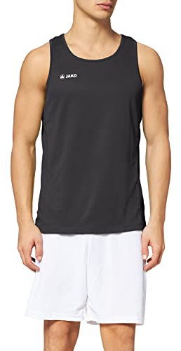 JAKO Run 2.0 Running Tanktop Schwarz, XL Herren