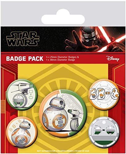 Star Wars Anstecker, Mehrfarbig, 10 x 12,5 cm