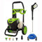 Greenworks 2300 PSI TruBrushless (2.3 GPM) Electric Pressure Washer, 25’ Hose, Quick Connect Wand, 15, 24, 40 Degree Soap and Turbo Nozzle