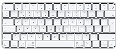 Apple Magic Keyboard mit Touch ID: Bluetooth, wiederaufladbar. Kompatibel mit Mac Computern mit Apple Chip; Ungarisch, Weiße Tasten