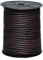 Cords Essentials Round Leather String Cord 5mm Distressed Light Brown 5.5 Yards