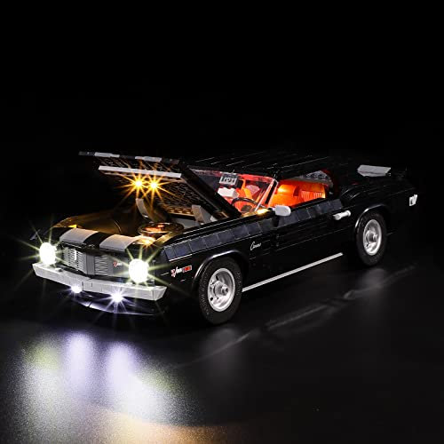 LIGHTAILING Kit di Illuminazione a LED per Lego- 10304 Camaro-Z28 Modello da Costruire - Set di luci a LED Compatibile con Il Modello Lego (Non includere Il Modello Lego)