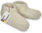 MYNE Bettschuhe IamFlauschi Schafsbeige Größe 40/41 - Kuschelig Warme Hausschuhe aus Schafwolle - Hüttenschuhe für Damen und Herren