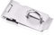 LAErper Stainless Steel Padlock Hasp Door Clasp Door Lock Gate Latch 3/4/5 Inches, Silver/Rostfreier Stahl/3 Zoll