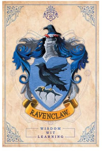 GB eye Abystyle GBYDCO066 Harry Potter Ravenclaw Maxi-Poster, 61 cm x 91,5 cm