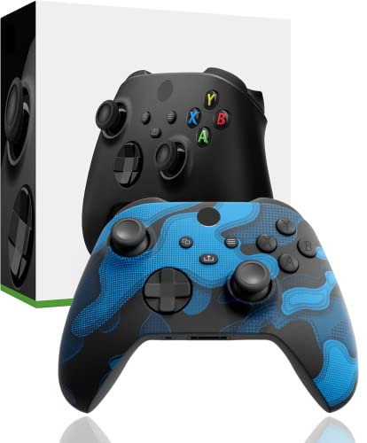 Mando original de Xbox Edición Especial Personalizado Compatible con Xbox One Xbox Series X/S (color Camuflaje Rojo)