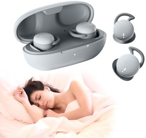 Mini Kopfhörer Bluetooth in Ear kabellos für Seitenschläfer Kopfhörer zum Schlafen in Ear Sleep Earbuds Kopfhörer für kleine Ohren unsichtbare kleinste Schlafkopfhörer Noise Cancelling Kopfhörer