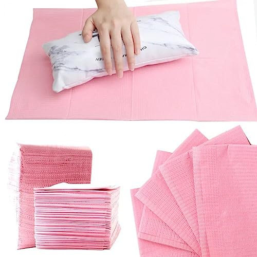 Nail Art Table Mat 125pcs Tattoo Tablecloth Waterproof Towel Cleaning Pad Table Cover Cloth Salon Practice Manicure Tool