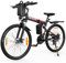 VARUN E Bike, 26 Zoll Elektrofahrrad Herren Damen mit 250W Motor, 48V Lithium-Akku, E-Bike Klapprad mit 21-Gang, LCD Meter, E-Mountainbike mit 3 Fahrmodi, Dämpfung Vorne und Hinten, EU-Konformes Besuc