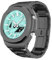 Svincoter Uhrenarmband, 17 mm, Schwarz, Modern, Unisex, Passend für Casio GA2100, G-Shock GA-2110, Metallarmband mit Dornschließe, Sport, Abfluss für GA 2100 GAB2100