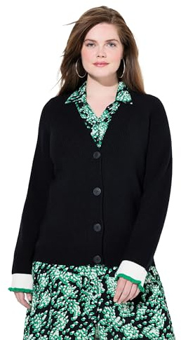 Ulla Popken Damen Strickjacke