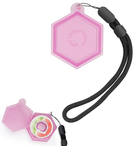 XTQFH Air Pods Aufbewahrung Pod Case Aufbewahrungsbox Geschmack Pods Alle Sorten Für Air-Up Duft-Pod/Aroma-Pod sicheren Lagerung von Aroma-Boxen BPA-freie(Pink)