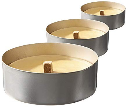 Outdoorkerze 16cm Durchmesser Leuchtfeuer Kerze Schwimmkerze Gartendeko Gartenlicht 1 Stück