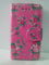 Flip Wallet Vintage Flower Leather Case Cover For Apple iPhone Models (iPhone 5 5S 5SE, Pink Vintage Floral Wallet)