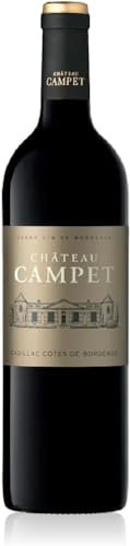 Château Campet - AOP Cadillac Côtes de Bordeaux - Vin Rouge - Millésime 2021-1 bouteille x 75cl