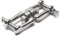Ankerwirbel/Wirbelschäkel/Kettenwirbel/Kettenverbinder/Verbinder aus Edelstahl (Gabel-Gabel, 5 mm)