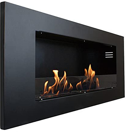 Kaminbau Mierzwa Gelkamin Ethanolkamin Kaminofen Aurora Deluxe Royal Schwarz Matt