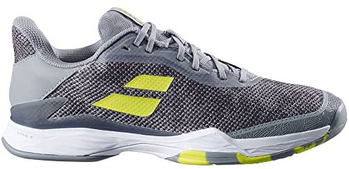 Babolat Herren Zapatillas de Tenis para Jet Tere Clay Gris Hombre Turnschuhe, Grün, Gelb, 45 EU