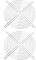 Jepsen 2X Metal PC Boitiers D'Ordinateurs Ventilateur Grill Doigt Protection 200mm